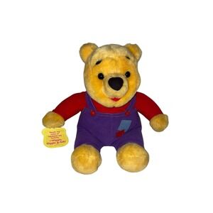 Winnie the POOH Bear Talking Plush 1997 Mattel Hug 'n Wiggle‎ Vintage  see desc